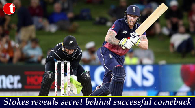 Stokes reveals secret behind successful comeback