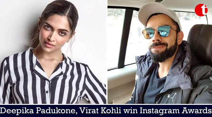 Deepika Padukone, Virat Kohli win Instagram Awards