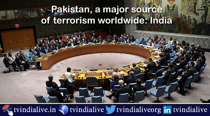 Pakistan, a major source of terrorism worldwide: India