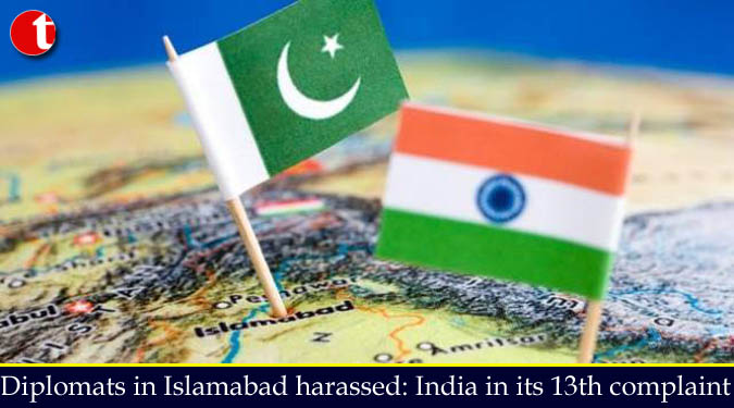 Diplomats in Islamabad harassed: India in its 13th complaint