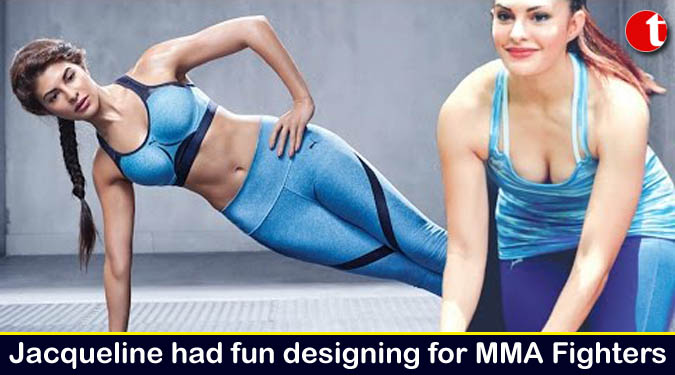 Jacqueline Fernandez had fun designing for MMA Fighters