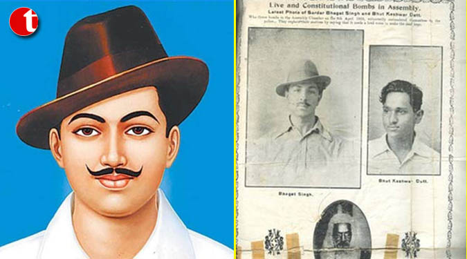 Pak displays Bhagat Singh's case file for the first time