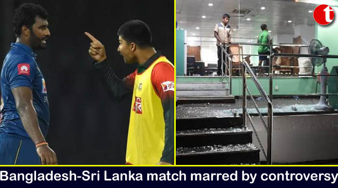 Bangladesh-Sri Lanka match marred by controversy