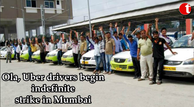 Ola, Uber drivers begin indefinite strike in Mumbai