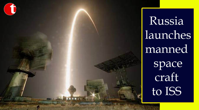 Russia launches manned spacecraft to ISS