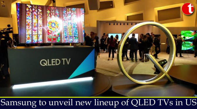 Samsung to unveil new lineup of QLED TVs in US