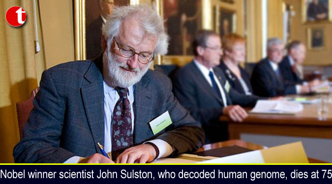 Nobel winner scientist John Sulston, who decoded human genome, dies at 75