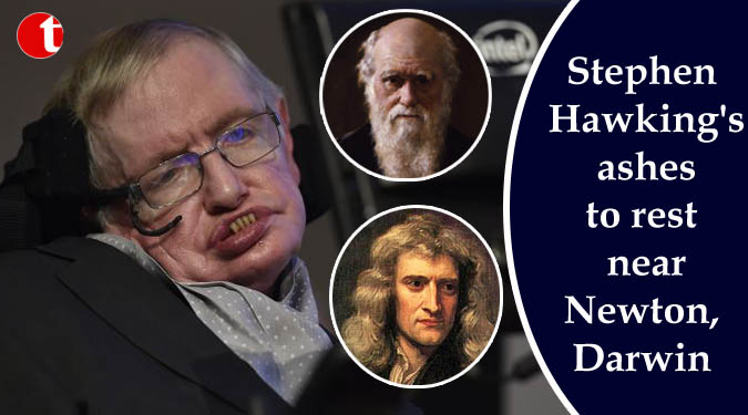 Stephen Hawking's ashes to rest near Newton, Darwin