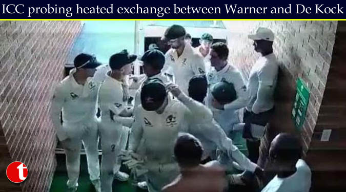 ICC probing heated exchange between Warner and De Kock