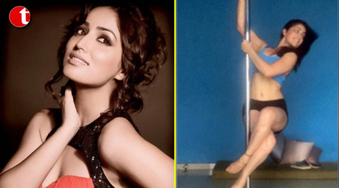 Yami Gautam takes up pole dancing for fitness