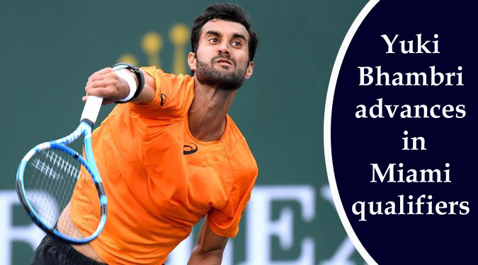 Yuki Bhambri advances in Miami qualifiers