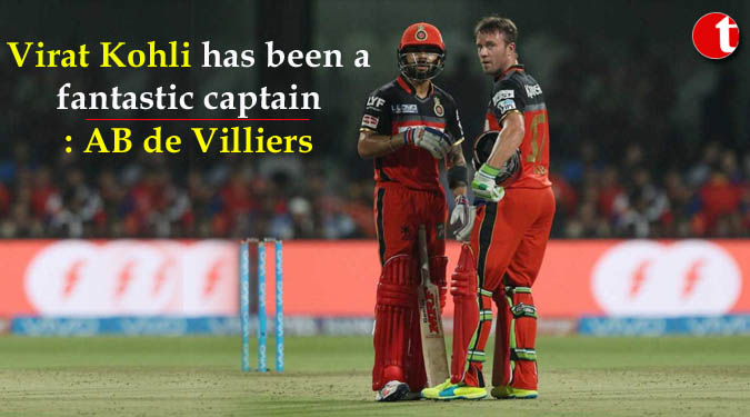 Virat Kohli has been a fantastic captain: AB de Villiers