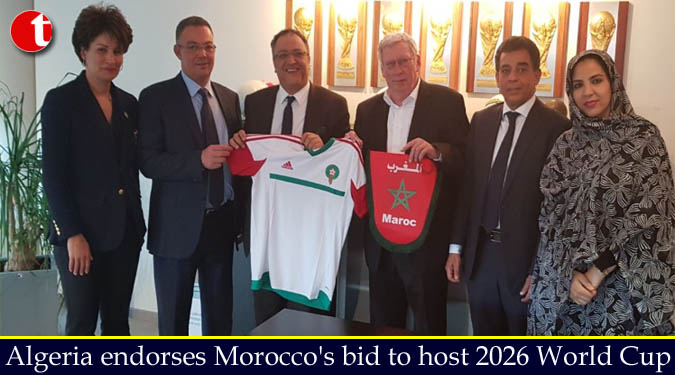 Algeria endorses Morocco's bid to host 2026 World Cup