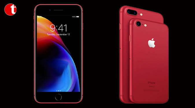 Apple launches iPhone 8, iPhone 8 Plus in red to fight AIDS