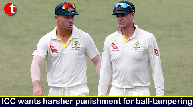 ICC wants harsher punishment for ball-tampering