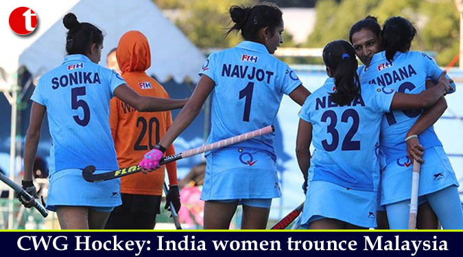 CWG Hockey: India women trounce Malaysia