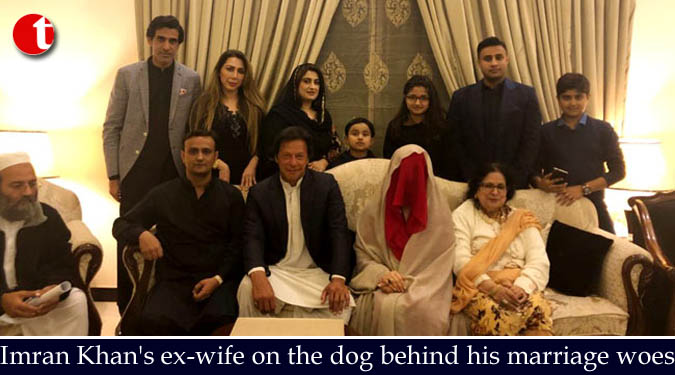Imran Khan's ex-wife on the dog behind his marriage woes