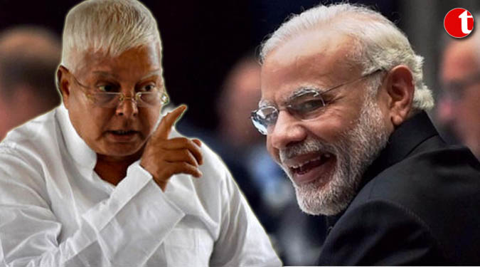 India in 'undeclared emergency', constitution at risk: Lalu slams Modi govt.