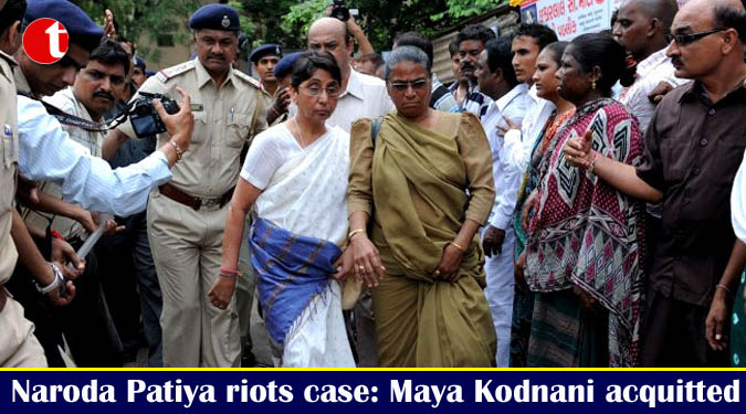 Naroda Patiya riots case: Maya Kodnani acquitted