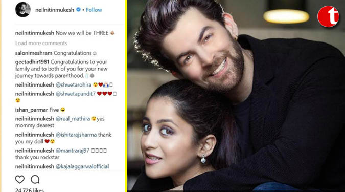 Neil Nitin Mukesh, wife to welcome first child