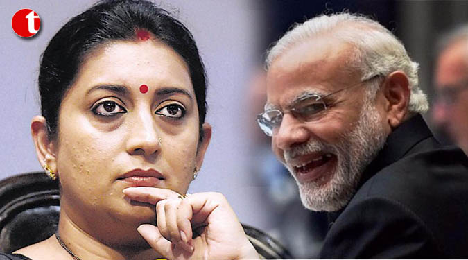 PM withdraws Smriti Irani's order on fake news