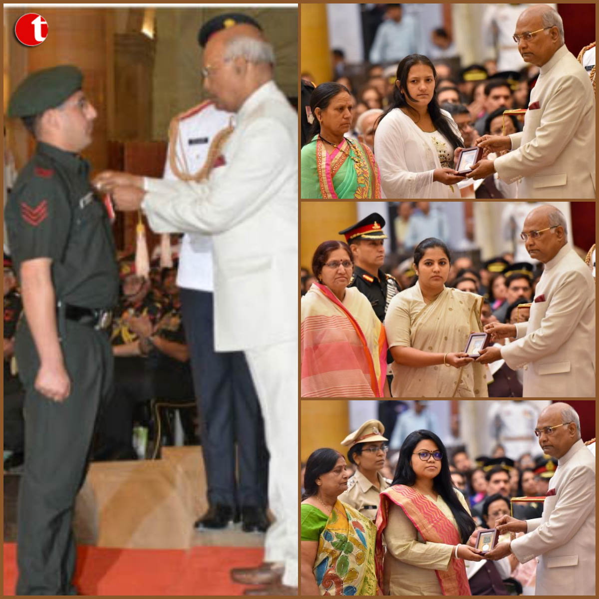 President presents gallantry awards to valiant soldiers