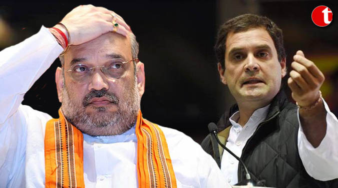 Truth will catch up with Amit Shah: Rahul Gandhi