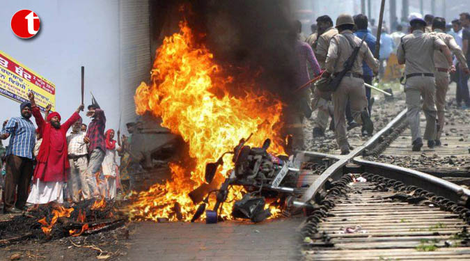 SC/ST Act: Violent protests in Rajasthan