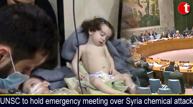 UNSC to hold emergency meeting over Syria chemical attack