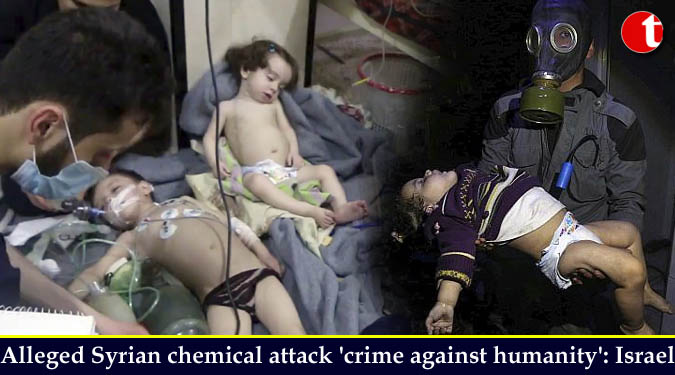 Alleged Syrian chemical attack 'crime against humanity': Israel