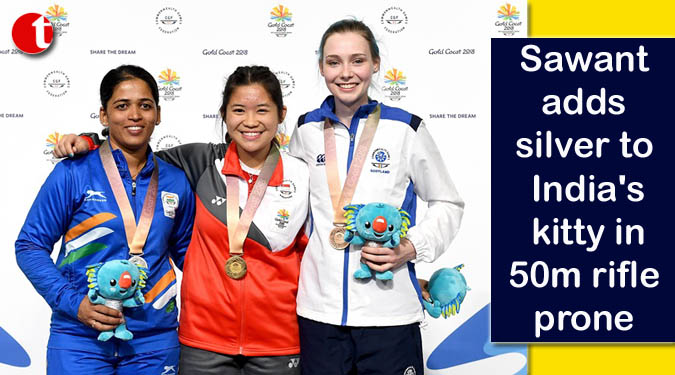 Sawant adds silver to India’s kitty in 50m rifle prone