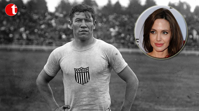 Angelina Jolie backs biopic on athlete Jim Thorpe