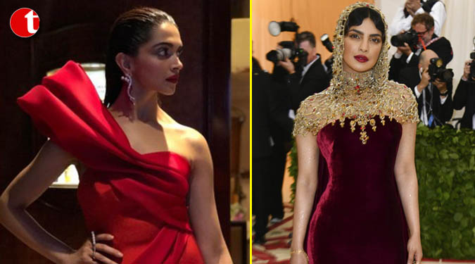 Priyanka, Deepika in sync with Met Gala's Catholic theme