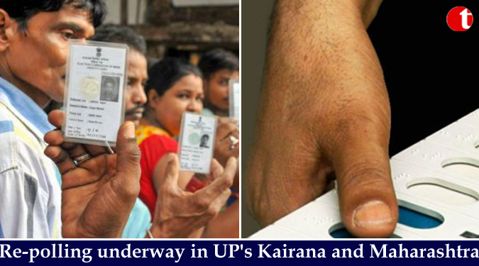 Re-polling underway in UP’s Kairana and Maharashtra after EVM glitches