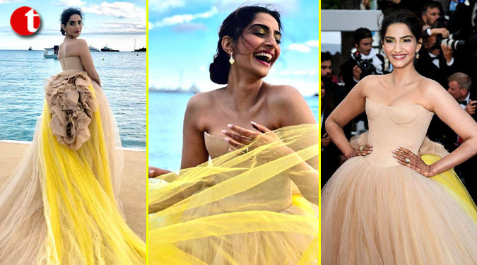 Sonam turns heads in her second appearance at Cannes