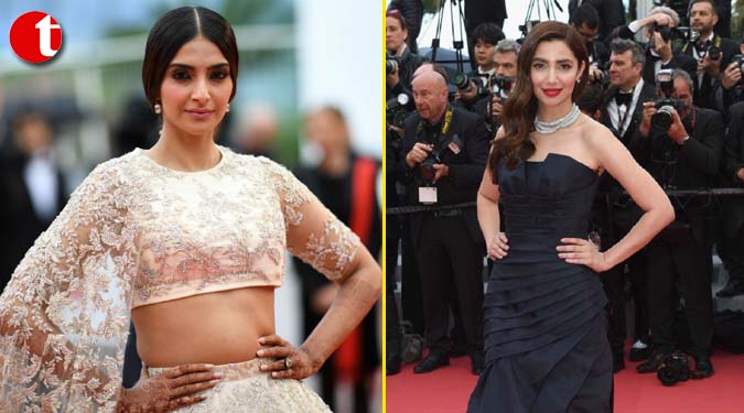 Sonam Kapoor, Mahira Khan display warmth at Cannes