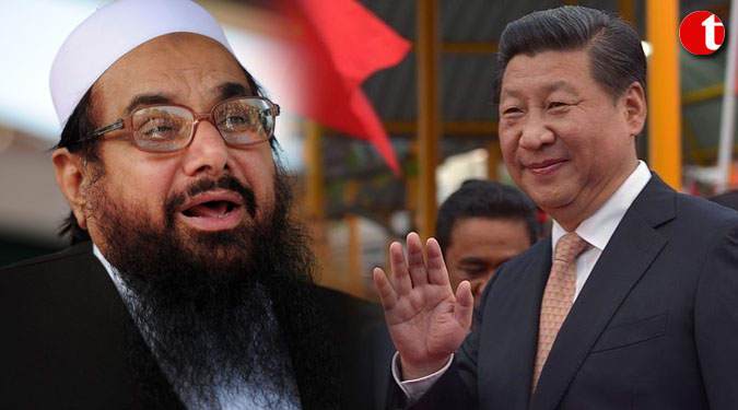 Report on Xi asking Pak to relocate LeT chief Saeed shocking, baseless : China