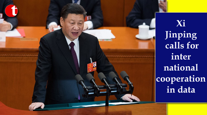 Xi Jinping calls for international cooperation in data