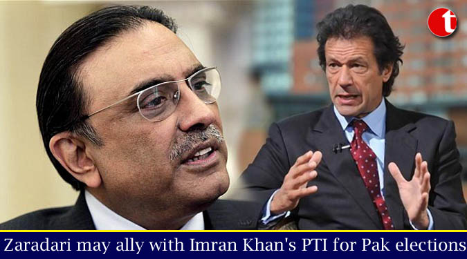 Zaradari may ally with Imran Khan's PTI for Pak elections