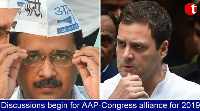 Discussions begin for AAP-Congress alliance for 2019