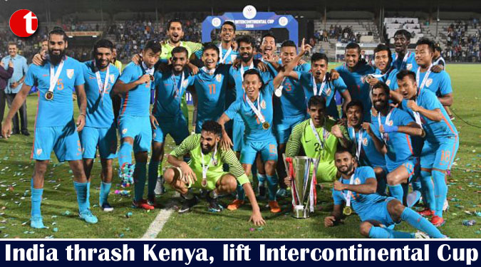 India thrash Kenya, lift Intercontinental Cup