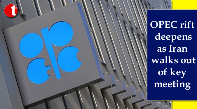 OPEC rift deepens as Iran walks out of key meeting