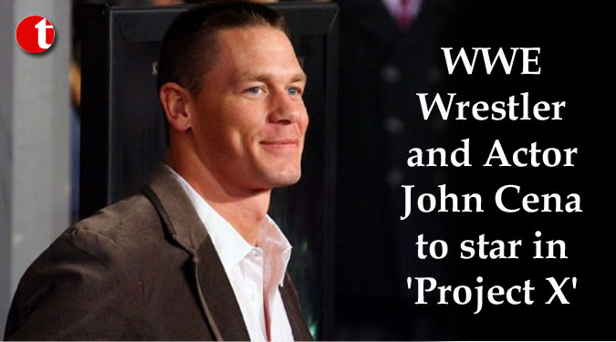 WWE Wrestler and Actor John Cena to star in 'Project X'