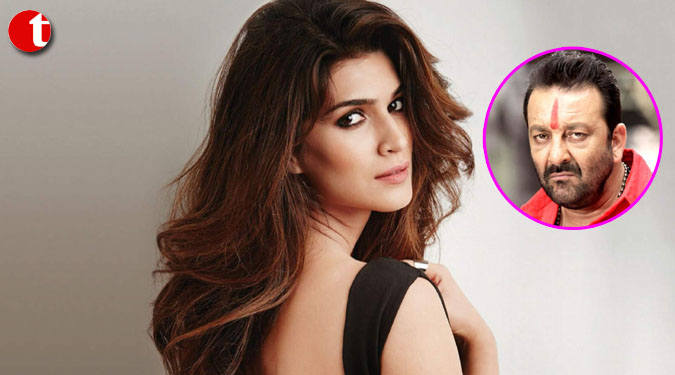 Excited to share work space with Sanjay Dutt: Kriti Sanon