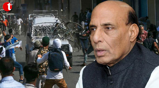 Centre calls off suspension of operations against terrorists in J-K: Rajnath Singh