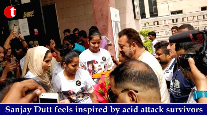 Sanjay Dutt feels inspired by acid attack survivors