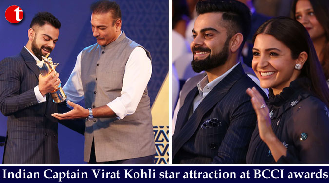 Indian Captain Virat Kohli star attraction at BCCI awards