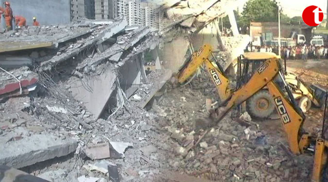 3 dead after 6-storey building falls on another in Noida