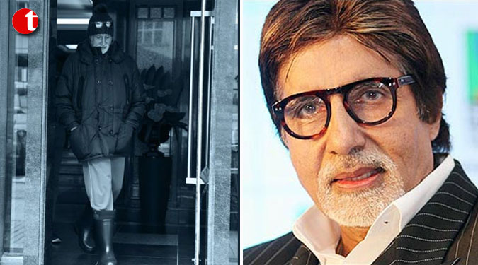 Big B takes Mumbai rains to Bulgaria!