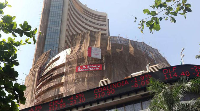 Sensex surges over 250 pts to hit record high, Nifty tops 11,000